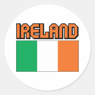 Sticker Rond L'Irlande