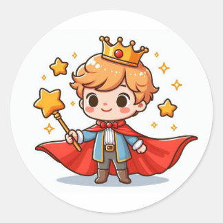 Sticker Rond Little Prince