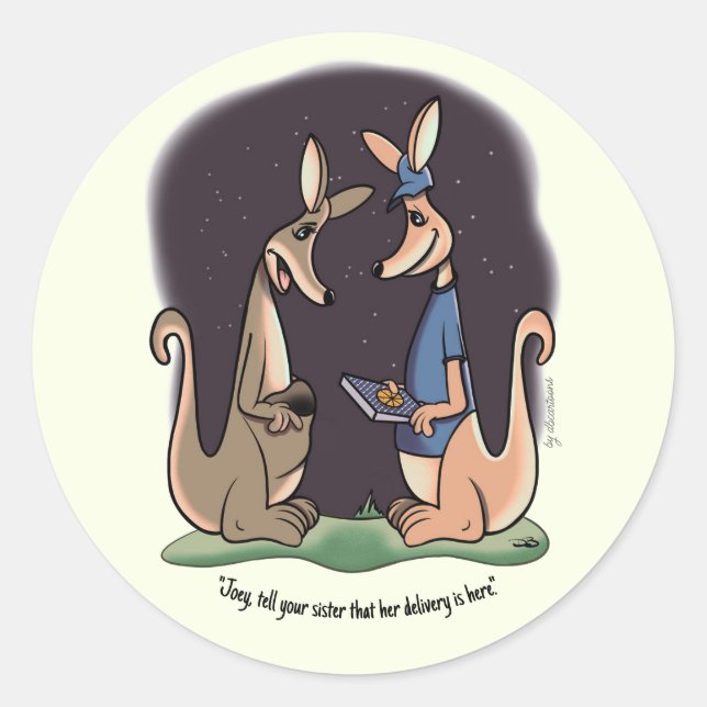 Sticker Rond Livraison (Devant)