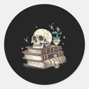 Sticker Rond Livres orthographiques éffrayants