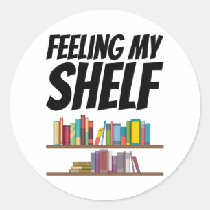 Sticker Rond Livres - Sentir mon plateau