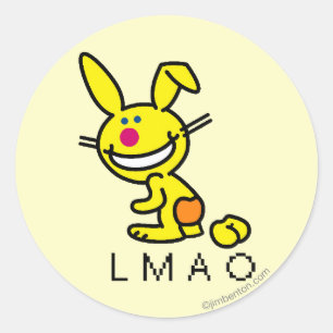 STICKER ROND LMAO