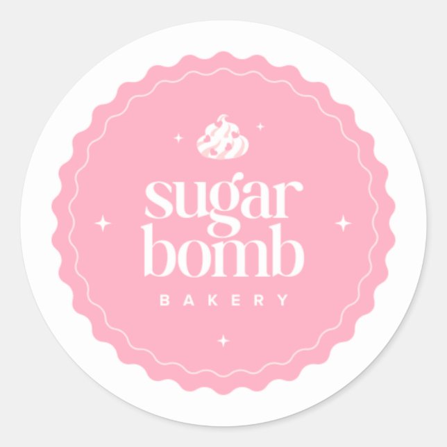 Sticker Rond Logo (Devant)