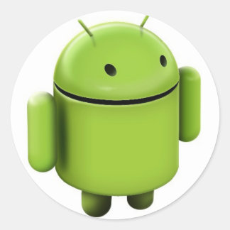 Sticker Rond Logo Android