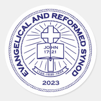 Sticker Rond Logo autocollant, feuille de 20