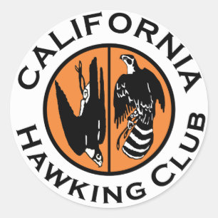 Sticker Rond Logo CHC imprimé