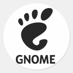 Sticker Rond Logo de GNOME