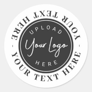 Sticker Rond Logo de l'entreprise à votre façon