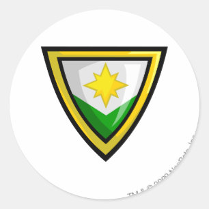 Sticker Rond Logo de l'équipe Brightvale