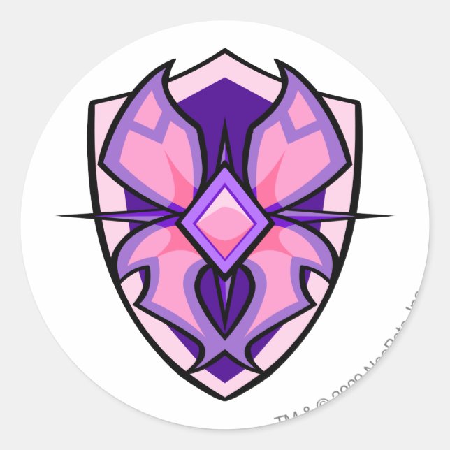 Sticker Rond Logo de l'équipe Faerieland (Devant)