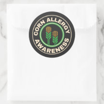 Logo de sensibilisation aux allergies au maïs
