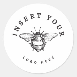 Sticker Rond Logo d'entreprise