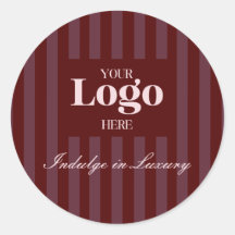 Logo d'entreprise Luxe Rayures Bourgogne