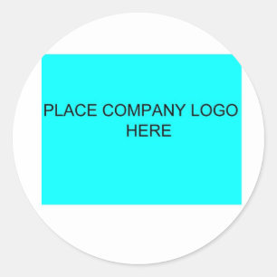 Sticker Rond Logo d'entreprise personnalisé