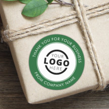 Logo d'entreprise personnalisé Merci promotionnel 