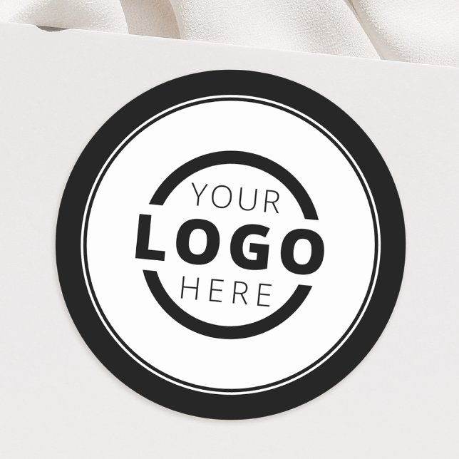 Sticker Rond Logo d'entreprise promotionnel couleur personnalis (Créateur téléchargé)