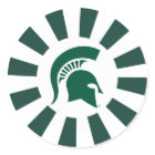 Logo du casque Spartan de l'État du Michigan