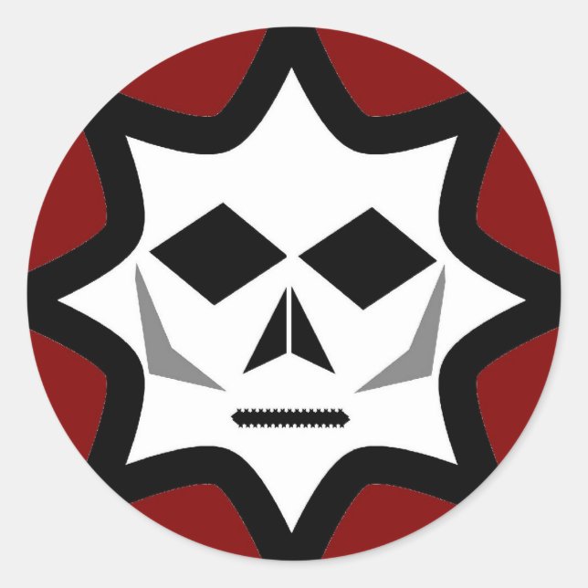 Sticker Rond Logo Eerie (Devant)