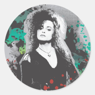 Sticker Rond Logo graphique Bellatrix Lestrange