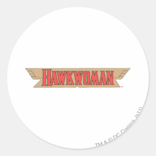 Sticker Rond Logo Hawkwoman