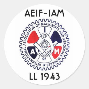 Sticker Rond logo iam, AEIF-IAM, LL 1943