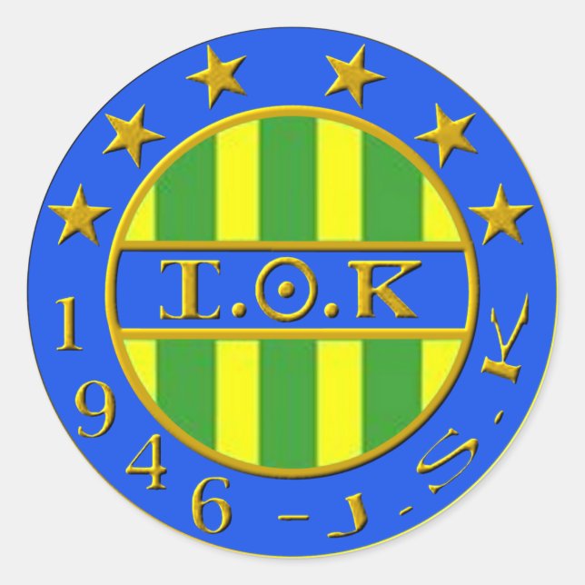 Sticker Rond logo jsk (Devant)