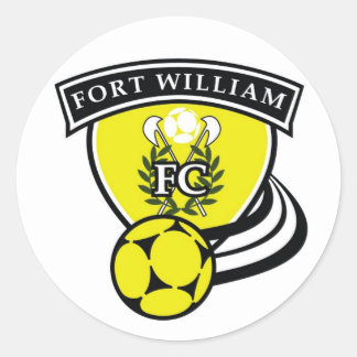 Sticker Rond Logo -Kit d'équipe - Fort William High... - Custom
