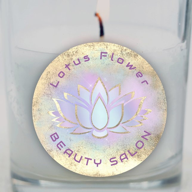 Sticker Rond logo Lotus (Créateur téléchargé)