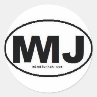 Sticker Rond Logo Mind Junket