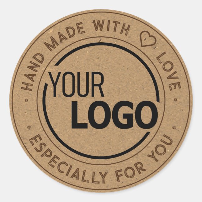 Sticker Rond Logo Modèle D'Image Particulièrement Pour Vous Pap (Devant)