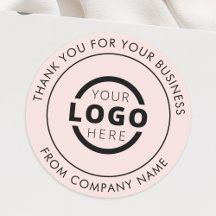 Logo Professionnel Merci Rose Bleu
