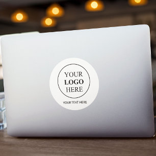 Sticker Rond Logo Promotionnel Personnalisé – Aucune Commande M