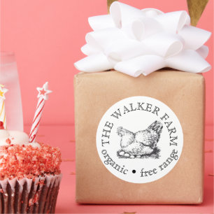 Sticker Rond Logo promotionnel personnalisé pour les entreprise