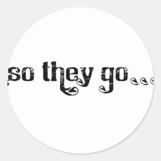 Sticker Rond logo STG Roll blanc