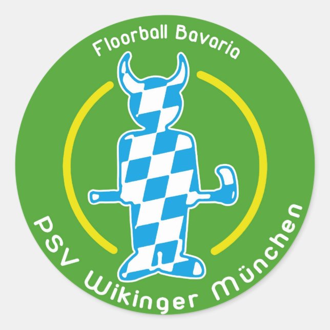 Sticker Rond logo_stickgrün (Devant)