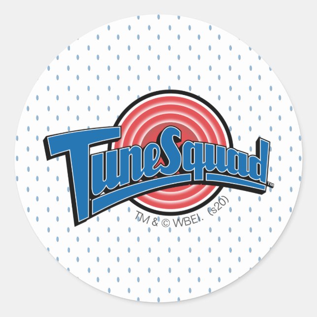 Sticker Rond Logo Uniforme TUNE SQUAD™ (Devant)