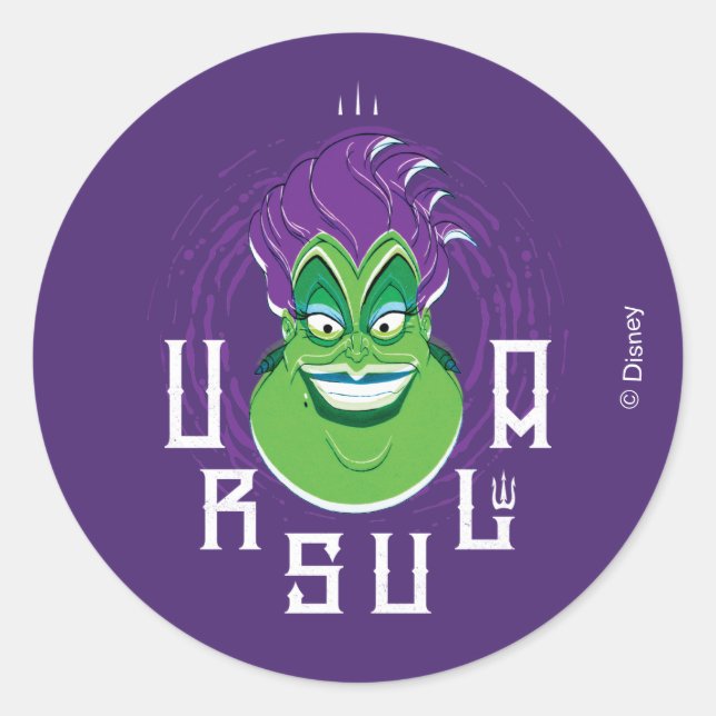 Sticker Rond Logo Ursula (Devant)