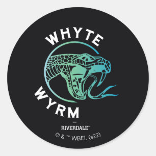 Sticker Rond Logo Whyte Wyrm