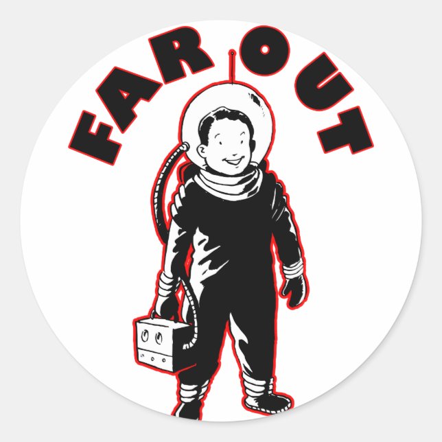 Sticker Rond Loin (Devant)
