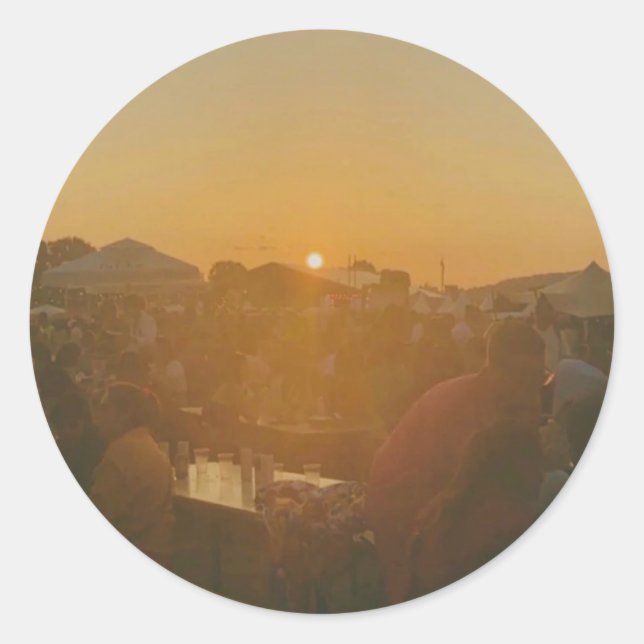 Sticker Rond Lollapalooza in Stockholm - 2022 (Devant)