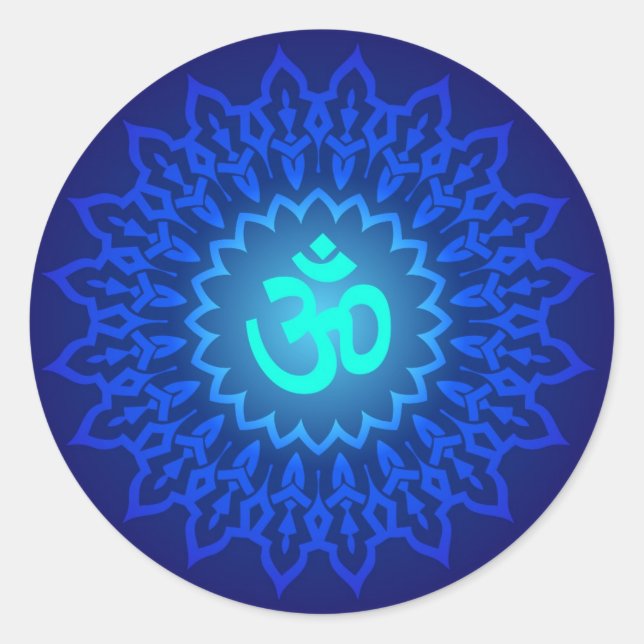 Sticker Rond L'OM décoratif conçoivent (Devant)