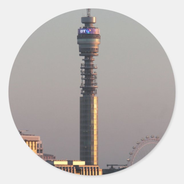 Sticker Rond Londres (Devant)