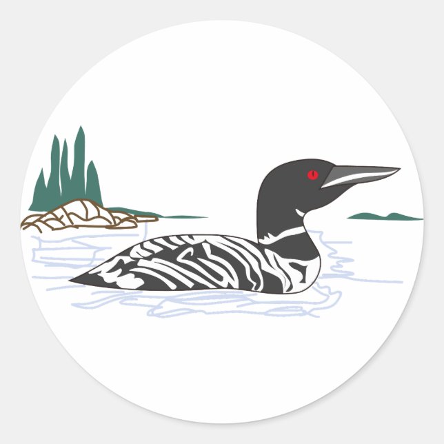 Sticker Rond Loon (Devant)