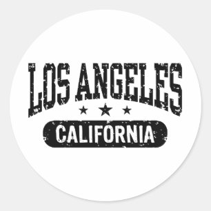 Sticker Rond Los Angeles