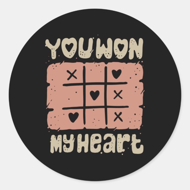 STICKER ROND LOVE TIK TOK (Devant)