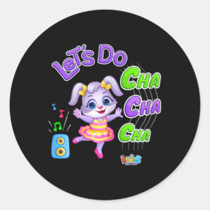 Sticker Rond Lucas And Friends par Rv Appstudios Dessin Féminin