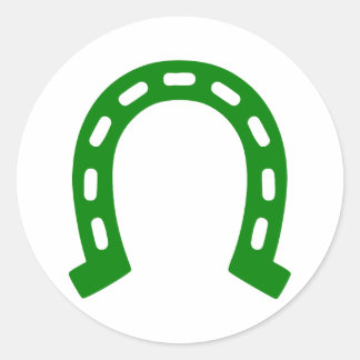 Sticker Rond Lucky - Embrassez la chance des Irlandais