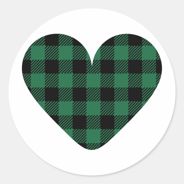 Sticker Rond Lucky - Embrassez la chance des Irlandais (Devant)