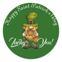 Lucky You Leprechaun Joyeux Saint Patricks Day mig