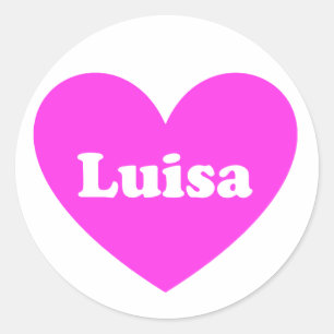 Sticker Rond Luisa
